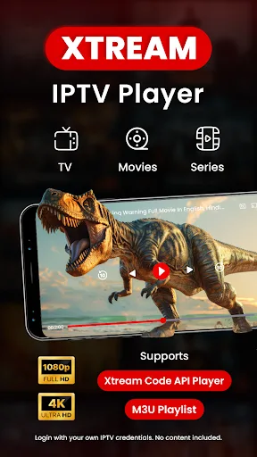 Smart Xtream IPTV Player Android app screenshot 5