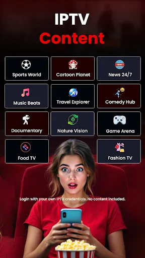 Smart Xtream IPTV Player Android app screenshot 6