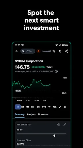 Yahoo Finance: Stocks & News Android app screenshot 2