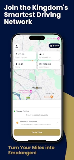 MobiRide Driver Android app screenshot 3