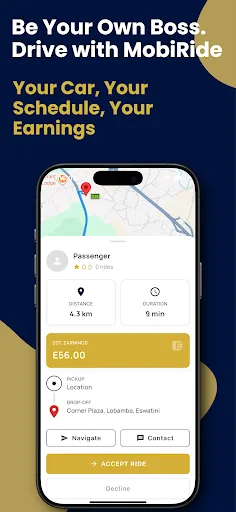 MobiRide Driver Android app screenshot 4