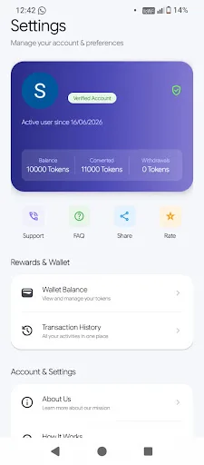 Reward Converter Prime Android app screenshot 6