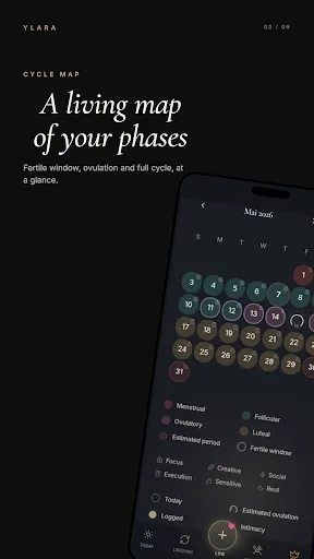 YLARA Android app screenshot 1
