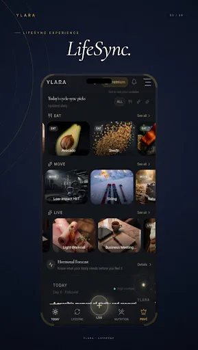 YLARA Android app screenshot 3