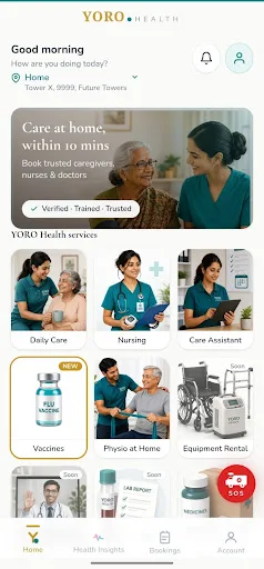 YORO Health: Care in 10 Min Android app screenshot 1