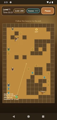 DuneMaze Android app screenshot 3