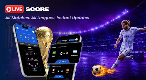 LiveScore: Live Sports Scores Android app screenshot 1