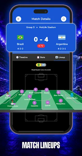 LiveScore: Live Sports Scores Android app screenshot 6