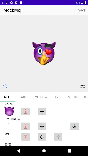 MockMoji : Make your own emoji Android app screenshot 1