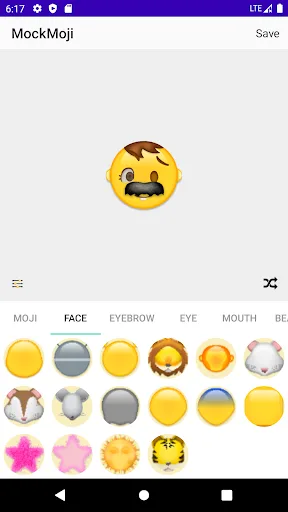MockMoji : Make your own emoji Android app screenshot 2