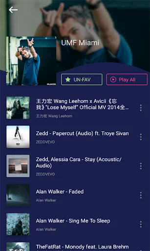 Free Music - listen to songs Android app screenshot 3