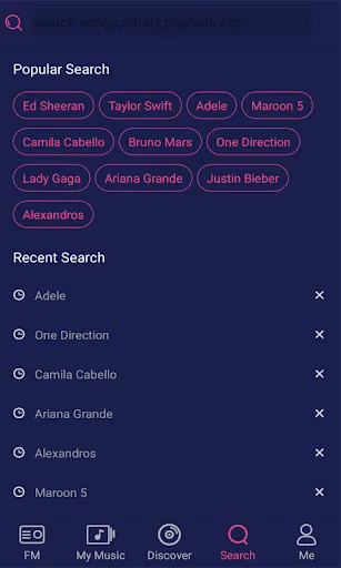 Free Music - listen to songs Android app screenshot 6