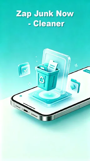 Zap Junk Now - Cleaner Android app screenshot 1