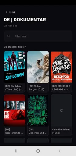 ZapTv Player Android app screenshot 4