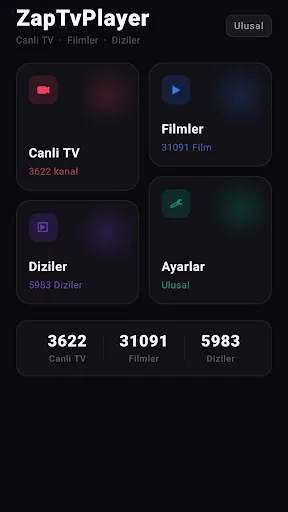 ZapTv Player Android app screenshot 6