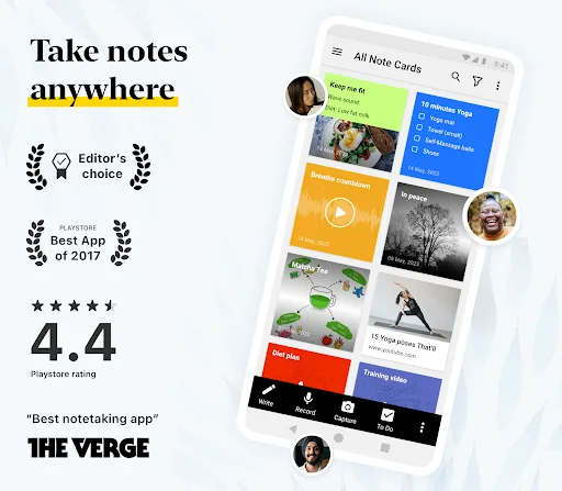 Notebook – Notes, Tasks, AI Android app screenshot 1