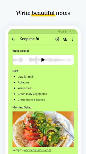 Notebook – Notes, Tasks, AI Android app screenshot 2