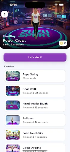 ZUZU MindPlay Android app screenshot 1