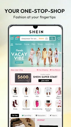 SHEIN-Shopping Online Android app screenshot 2