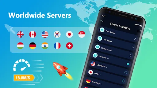 Free VPN Super™ -Fast & Secure Android app screenshot 5