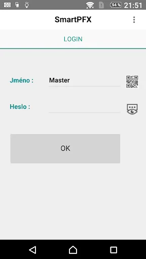 SmartPFX Android app screenshot 1