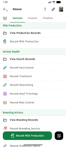 DairyBook Android app screenshot 5