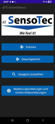 ATS-SmartSensor Android app screenshot 1