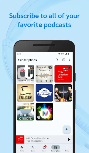 AntennaPod - Podcast Player Android app screenshot 2