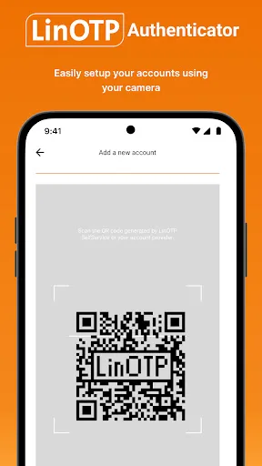 LinOTP Authenticator Android app screenshot 4
