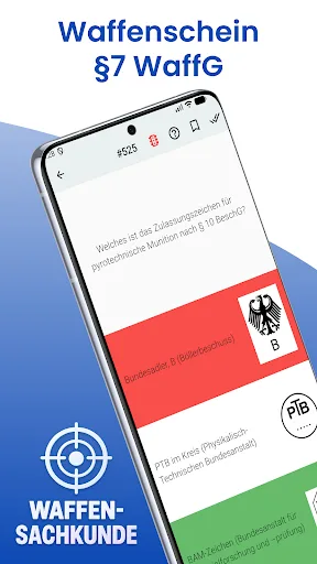 Waffensachkunde WaffG §7 Android app screenshot 1