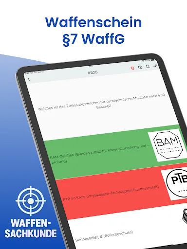 Waffensachkunde WaffG §7 Android app screenshot 6