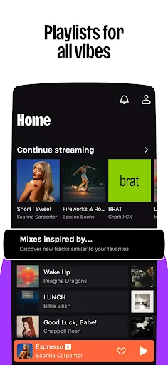 Deezer: Music & Podcast Player Android app screenshot 1
