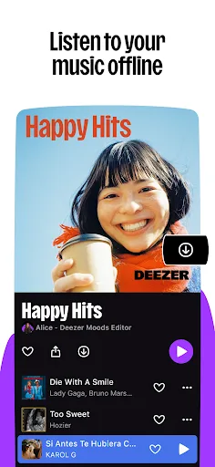 Deezer: Music & Podcast Player Android app screenshot 6