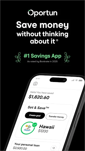Oportun: Savings & Loans Android app screenshot 1