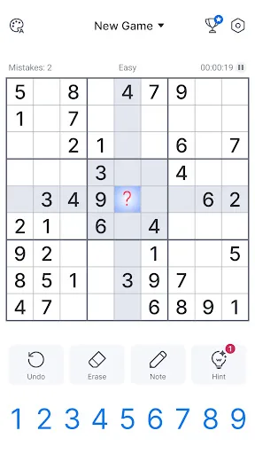 Sudoku - Classic Sudoku Puzzle Android app screenshot 2