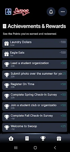 AU Swoop Android app screenshot 4