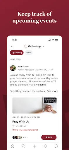 Westminster Circle Community Android app screenshot 4