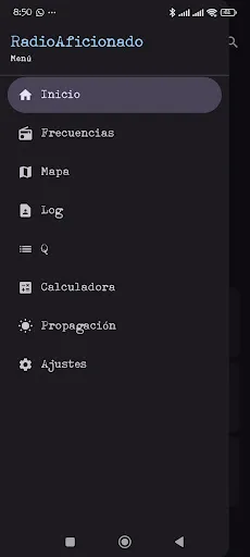 Radioaficionado: Frecuencias Android app screenshot 4