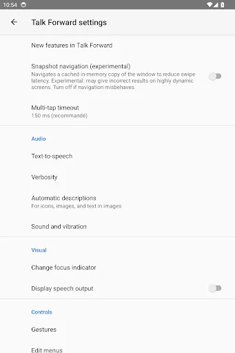 Talk Forward Android app screenshot 3