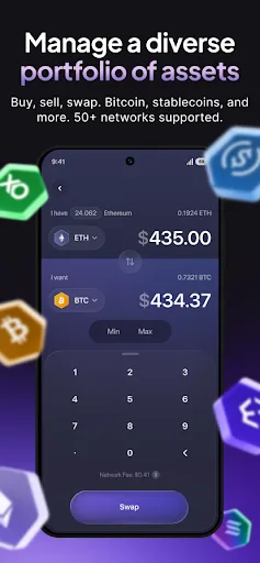 Exodus: Crypto & Payments Android app screenshot 3