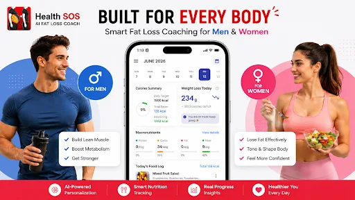 Fat Loss App: Health SOS Android app screenshot 5