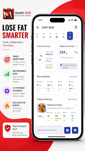 Fat Loss App: Health SOS Android app screenshot 6
