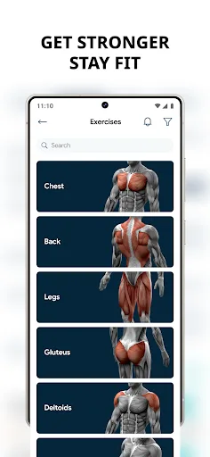 Fitness App: Gym Workout Plan Android app screenshot 1