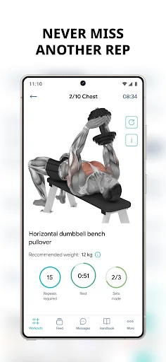 Fitness App: Gym Workout Plan Android app screenshot 4
