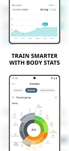 Fitness App: Gym Workout Plan Android app screenshot 5