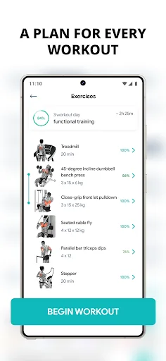Fitness App: Gym Workout Plan Android app screenshot 6