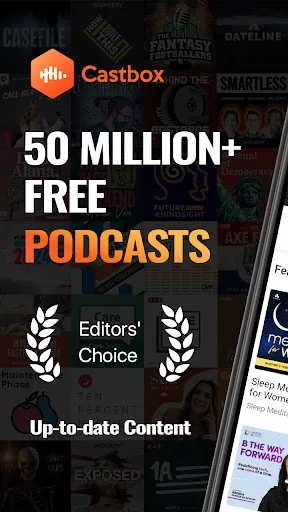Podcast Player - Castbox Android app screenshot 1