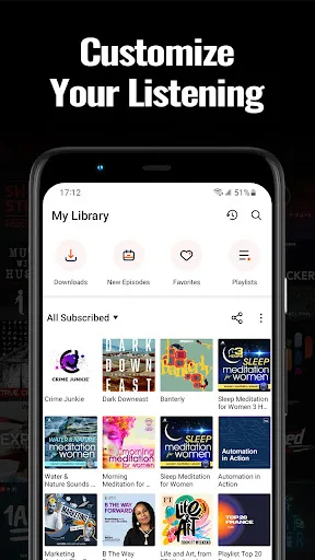 Podcast Player - Castbox Android app screenshot 5