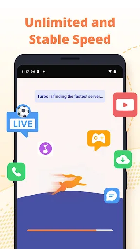 Turbo VPN - Secure VPN Proxy Android app screenshot 3