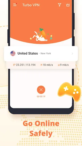 Turbo VPN - Secure VPN Proxy Android app screenshot 4